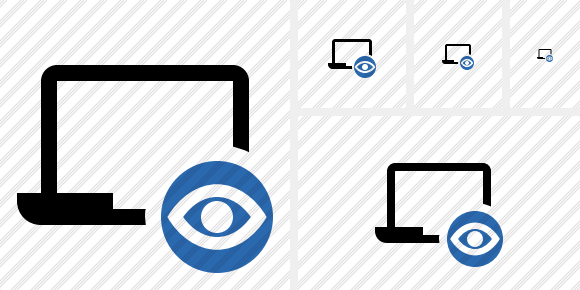 Laptop View Icon Laptop View Icon