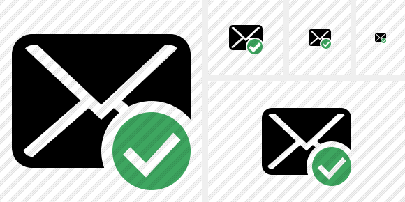 Mail Ok Icon