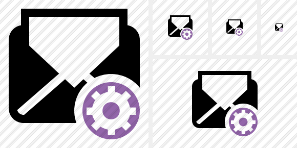 Mail Read Settings Symbol