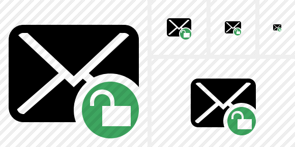 Icono Mail Unlock