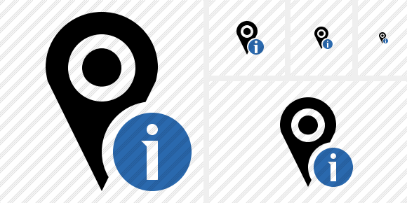 Map Pin Information Symbol