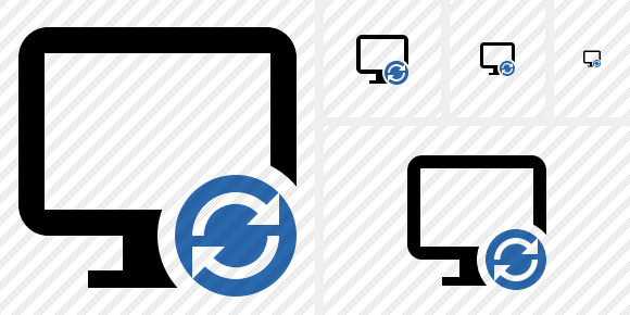 Monitor Refresh Symbol