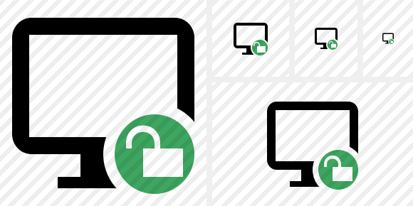 Icono Monitor Unlock Icono Monitor Unlock
