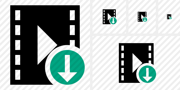 Movie Download Symbol