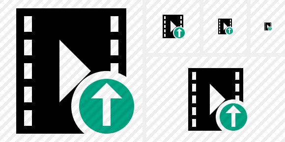 Movie Upload Symbol