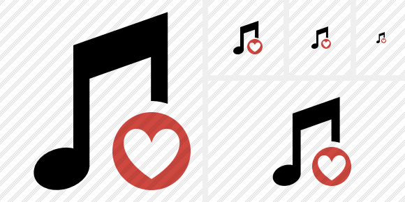 Icona Musica Preferiti Icona Musica Preferiti