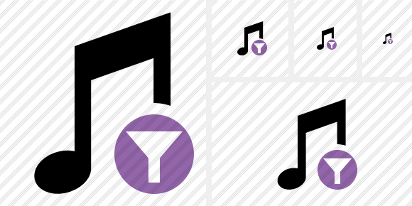 Music Filter Icon