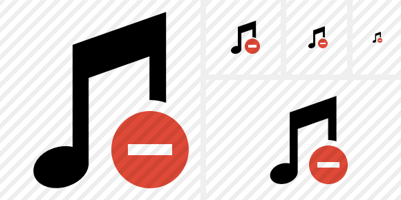 Music Stop Symbol