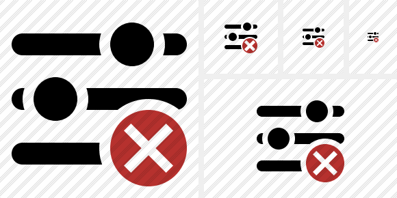 Options Cancel Icon Options Cancel Icon