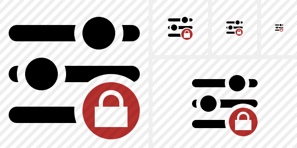 Options Lock Icon Options Lock Icon