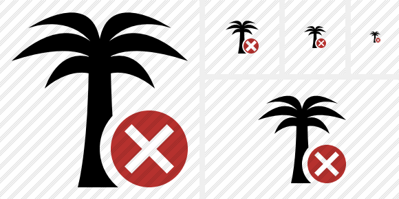 Icono Palmtree Cancel