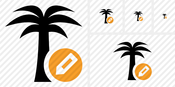 Palmtree Edit Symbol