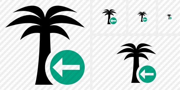 Palmtree Previous Icon