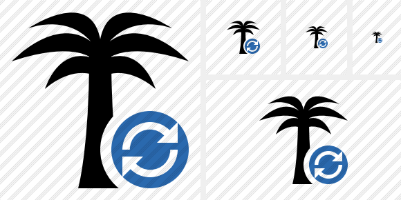 Palmtree Refresh Symbol