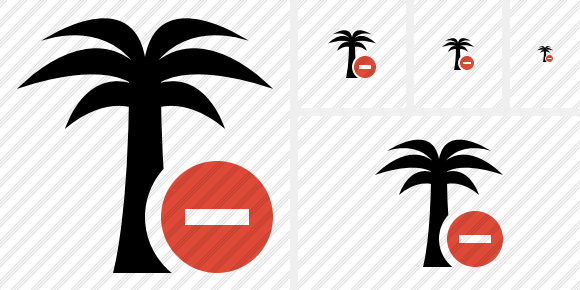 Palmtree Stop Symbol