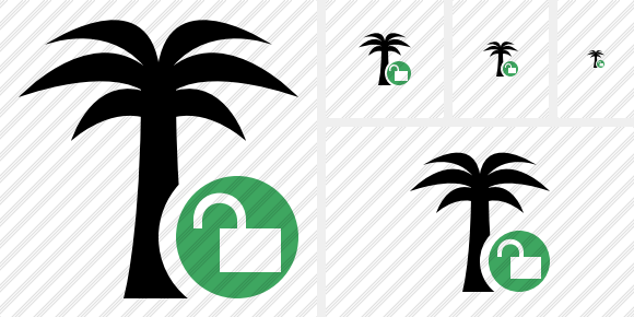 Palmtree Unlock Icon