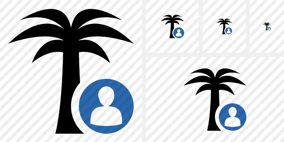 Icono Palmtree User