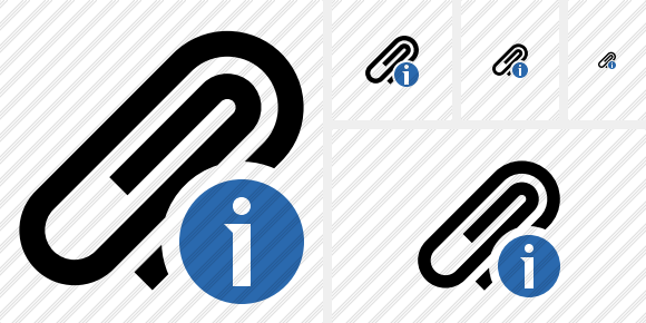 Icono Paperclip Information