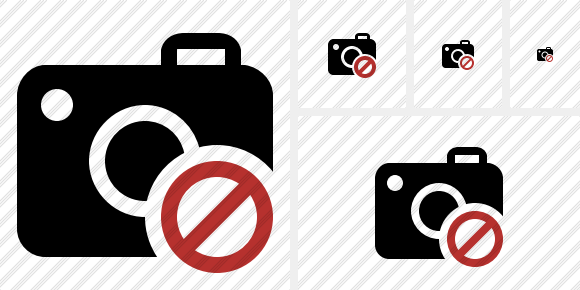 Photocamera Block Symbol