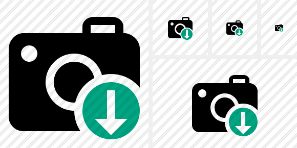 Photocamera Download Symbol