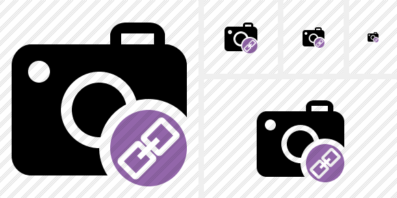 Photocamera Link Icon