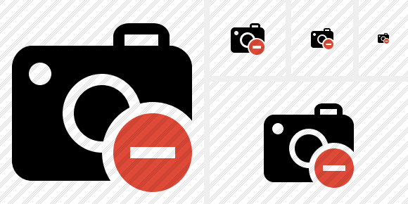 Photocamera Stop Icon