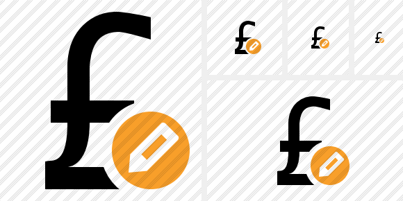 Pound Edit Symbol