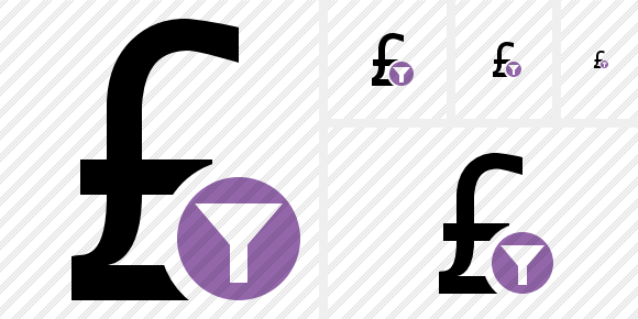 Pound Filter Icon Pound Filter Icon