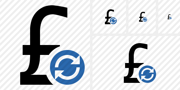 Pound Refresh Icon Pound Refresh Icon