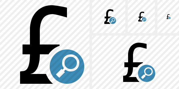 Pound Search Icon Pound Search Icon