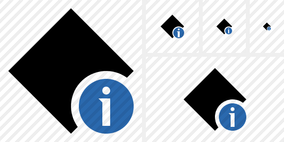 Icône Rhombus Information