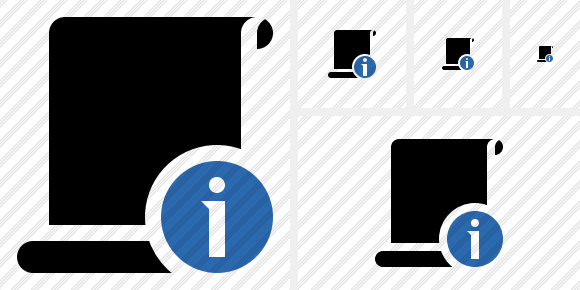 Icono Script Blank Information
