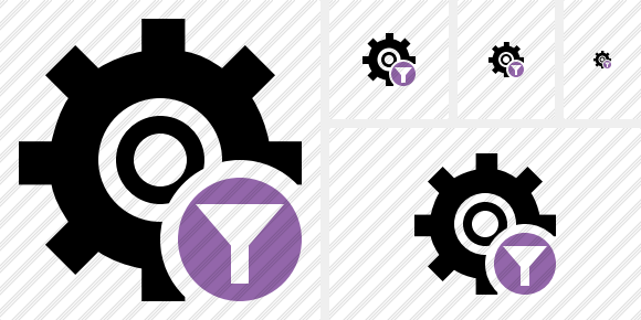 Icône Settings Filter