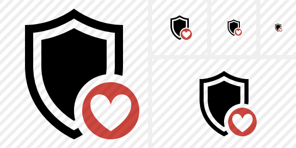 Shield Favorites Symbol Shield Favorites Symbol