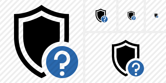 Shield Help Symbol Shield Help Symbol