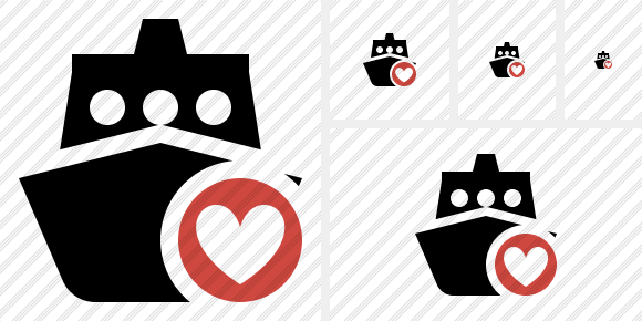 Ship 2 Favorites Symbol