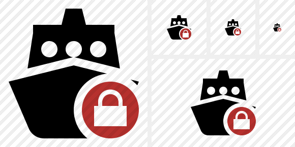 Ship 2 Lock Symbol