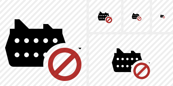 Ship Block Icon Ship Block Icon