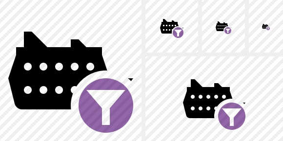 Ship Filter Icon Ship Filter Icon