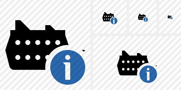 Ship Information Icon Ship Information Icon
