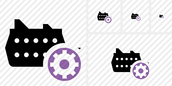 Ship Settings Icon Ship Settings Icon