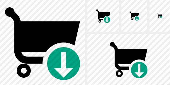 Shopping Download Symbol