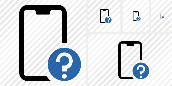 Smartphone 2 Help Icon Smartphone 2 Help Icon