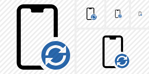 Smartphone 2 Refresh Icon Smartphone 2 Refresh Icon