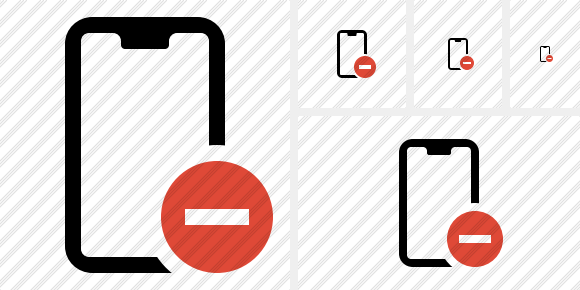 Smartphone 2 Stop Icon Smartphone 2 Stop Icon