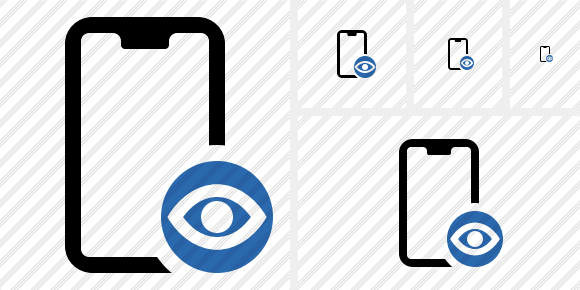 Smartphone 2 View Icon Smartphone 2 View Icon