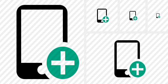 Smartphone Add Icon Smartphone Add Icon