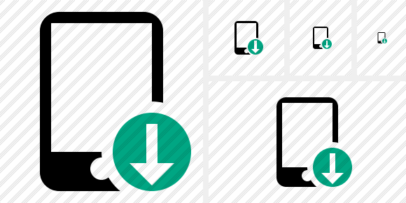 Smartphone Download Symbol