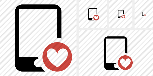 Smartphone Favorites Icon Smartphone Favorites Icon