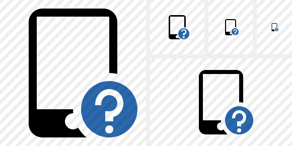 Smartphone Help Icon Smartphone Help Icon